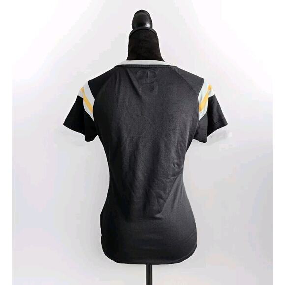 Pittsburgh Steelers NFL Team Apparel 1st & Fashion Women's Sequined Shirt Size S - Picture 3 of 8